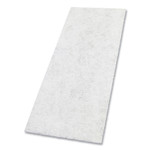 deflecto Electrostatic Register Filter, 4 x 12 x 0.1, White, 12/Pack