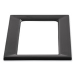 Safco Mixx Recycling Center Lid, 9.87w x 19.87d x 0.62h, Black