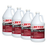 Betco Kitchen Degreaser, Characteristic Scent, 1 gal Bottle, 4/Carton