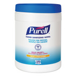 PURELL Sanitizing Hand Wipes, 6.75 x 6, Fresh Citrus, White, 270 Wipes/Canister