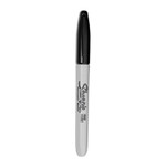 Sharpie Fine Tip Permanent Marker, Fine Bullet Tip, Black
