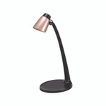 BLACK+DECKER Modern LED Desk Lamp, Black/Rose Gold BLACK+DECKER Modern LED Desk Lamp, Black/Rose Gold