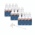 Betco Clear Image Glass and Surface Cleaner, Rain Fresh Scent, 32 oz Bottle, 12/Carton