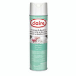 Claire Aerosol Air Freshener and Deodorizer, Fresh Linen, 10 oz Aerosol Spray, 12 Cans