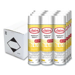 Claire Spray Q Disinfectant, Lemon Scent, 17 oz Aerosol Spray, Dozen Claire Spray Q Disinfectant, Lemon Scent, 17 oz Aerosol Spray, Dozen