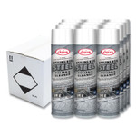 Claire Stainless Steel Polish and Cleaner, Lemon Scent, 15 oz Aerosol Spray, Dozen