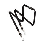 AbilityOne 8455016988429, SKILCRAFT Face Mask Lanyard, Metal J-Hook Fastener, 36" Long, Black, Dozen AbilityOne 8455016988429, SKILCRAFT Face Mask Lanyard, Metal J-Hook Fastener, 36" Long, Black, Dozen