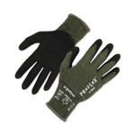 ergodyne ProFlex 7042 ANSI A4 Nitrile-Coated CR Gloves, Green, Large, 12 Pairs/Pack