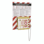 AbilityOne 7510016236238, SKILCRAFT Global Harmonized System Information and Safety Data Sheet Center Kit, 24 x 3 x 18, Yellow/Red/White