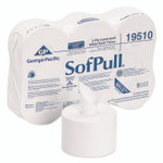 Georgia Pacific Professional High Capacity Center Pull Tissue, Septic Safe, 2-Ply, White, 1,000/Roll, 6 Rolls/Carton