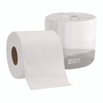 Georgia Pacific Professional Pacific Blue Basic Bathroom Tissue, Septic Safe, 2-Ply, White, 550 Sheets/Roll, 80 Rolls/Carton