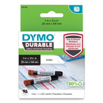 Dymo LW Durable Labels - 1" Width x 2 1/8" Length - (DYM2187918)