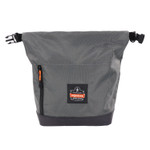 ergodyne Arsenal 5186 Full Respirator Bag with Roll Top Closure, 7.5 x 13.5 x 13.5, Gray