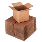 Universal Cubed Fixed-Depth Corrugated Shipping Boxes, Regular Slotted Container (RSC), Small, 6" x 6" x 6", Brown Kraft, 25/Bundle Universal Cubed Fixed-Depth Corrugated Shipping Boxes, Regular Slotted Container (RSC), Small, 6" x 6" x 6", Brown Kraft, 25/Bundle
