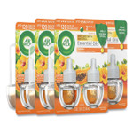 Air Wick Scented Oil Twin Refill, Hawai'i Exotic Papaya/Hibiscus Flower, 0.67 oz, 2/Pack, 6 Packs/Carton