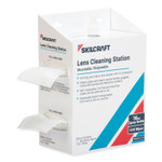 AbilityOne 654000NIB0079 SKILCRAFT Lens Cleaning Station, 16 oz Pump Bottle; 1,120 Wipes/Box