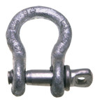 Apex Tool Group 419-S Series Anchor Shackles, 1 3/8 in Bail Size, 14 Tons, Screw Pin Shackle View Product Image