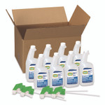 Comet Disinfecting Cleaner with Bleach, 32 oz, Plastic Spray Bottle, Fresh Scent, 8/Carton