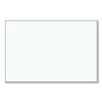 U Brands Melamine Dry Erase Board, 72" x 48" (Actual Size: 70" x 47"), White Surface, Satin Aluminum Frame