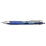 AbilityOne 7520015068502 SKILCRAFT VISTA Gel Pen, Retractable, Medium 0.7 mm, Blue Ink, Translucent Blue Barrel, Dozen (NSN5068502) View Product Image