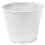 Dart Polystyrene Portion Cups, 5.5 oz, Plastic, Translucent, 250/Bag, 10 Bags/Carton