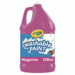 Crayola Washable Paint, Magenta, 1 gal Bottle