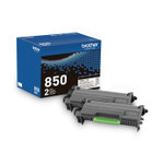 Brother TN8502PK High-Yield Toner, 8,000 Page-Yield, Black, 2/Pack (BRTTN8502PK) View Product Image