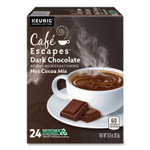 Caf Escapes Cafe Escapes Dark Chocolate Hot Cocoa K-Cups, 24/Box