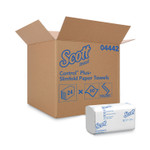 Scott Slimfold Towels, 1-Ply, 7.5 x 11.6, White, 90/Pack, 24 Packs/Carton (KCC04442) View Product Image