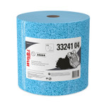 WypAll Oil, Grease and Ink Cloths, Jumbo Roll, 9.8 x 12.2, Blue, 717/Roll (KCC33241) View Product Image