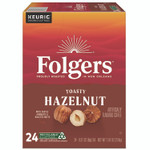 Folgers Toasty Hazelnut Coffee K-Cups, 24/Box