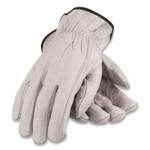 PIP Economy Grade Top-Grain Cowhide Leather Work Gloves, X-Large, Tan (PID68162XL) View Product Image