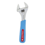 8" CODE BLUE GRIPPED BULK ADJ WRENCH WIDE View Product Image