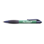 AbilityOne 7520015789309 SKILCRAFT Bio-Write Ballpoint Pen, Retractable, Medium 1 mm, Blue Ink, Green Barrel, Dozen (NSN5789309) View Product Image