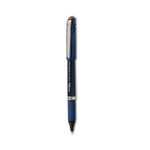 Pentel EnerGel NV Gel Pen, Stick, Fine 0.5 mm Needle Tip, Black Ink, Blue/Black Barrel, Dozen View Product Image