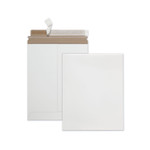Quality Park Photo/Document Mailer, Cheese Blade Flap, Redi-Strip Adhesive Closure, 9.75 x 12.5, White, 25/Box