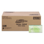 Marcal PRO 100% Recycled Convenience Pack Facial Tissue, Septic Safe, 2-Ply, White, 100 Sheets/Box, 30 Boxes/Carton