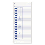 TOPS Time Clock Cards, Replacement for 35100-10, One Side, 4 x 9, 100/Pack (TOP12443) View Product Image