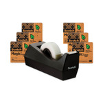 Scotch Magic Greener Tape with C38 Dispenser, 1" Core, 0.75" x 75 ft, Clear, 6/Pack (MMM8126PC38) View Product Image