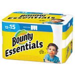 Bounty Essentials Select-A-Size Kitchen Roll Paper Towels, 2-Ply, 78 Sheets/Roll, 12 Rolls/Carton (PGC75720) View Product Image