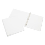 AbilityOne 7510015107492, SKILCRAFT Round Ring Binder, 3 Rings, 1" Capacity, 11 x 8.5, White