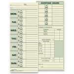 TOPS Time Clock Cards, Replacement for 331-10, Two Sides, 3.5 x 8.5, 500/Box (TOP1291) View Product Image