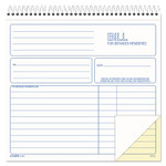 TOPS Bill for Services Rendered Book, Two-Part Carbonless, 8.5 x 7.75, 50 Forms Total