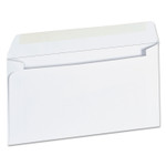 Universal Open-Side Business Envelope, #6 3/4, Square Flap, Gummed Closure, 3.63 x 6.5, White, 500/Box (UNV35206) View Product Image