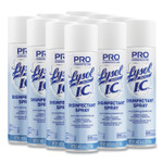LYSOL Brand I.C. Disinfectant Spray, 19 oz Aerosol Spray, 12/Carton