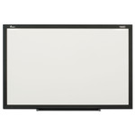 AbilityOne 7110016511287 SKILCRAFT Quartet Magnetic Porcelain Dry Erase Board, 48 x 36, White Surface, Black Aluminum Frame (NSN6511287) View Product Image