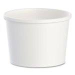 SOLO Flexstyle Double Poly Paper Containers, 12 oz, 3.6" Diameter, White, Paper, 25/Bag, 20 Bags/Carton (SCCHS4125WH) View Product Image