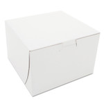 SCT White One-Piece Non-Window Bakery Boxes, 6 x 6 x 4, White, Paper, 250/Bundle (SCH0909) View Product Image