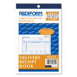 Rediform Delivery Receipt Book, Three-Part Carbonless, 6.38 x 4.25, 50 Forms Total (RED6L614) View Product Image
