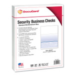 DocuGard Standard Security Check, 11 Features, 8.5 x 11, Blue Marble Bottom, 500/Ream View Product Image